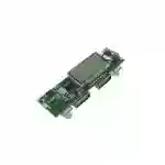 ماژول شارژر / دشارژر باتری لیتیومی دارای نمایشگر و دو ورودی / خروجی USB مناسب برای ساخت پاور بانک