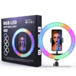 رینگ لایت MJ20 RGB همراه پایه کوچک