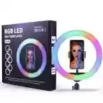 رینگ لایت MJ20 RGB همراه پایه کوچک