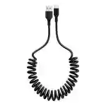 کابل تبدیل فنری USB به USB-C مدل Spring