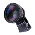 لنز کلیپسی موبایل ماکرو واید مدل 0.45X ( 2 در 1)