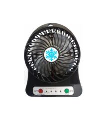 پنکه رومیزی شارژی کد 18650BLAC به همراه باتری