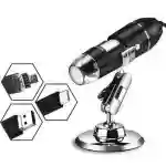 میکروسکوپ دیجیتال مدل 3USB 1600X با سه خروجی موبایل و کامپیوتر
