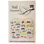 برچسب ناخن سه بعدی سری Nail Accessory مدل BP-30